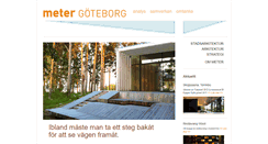 Desktop Screenshot of meterarkitektur.se